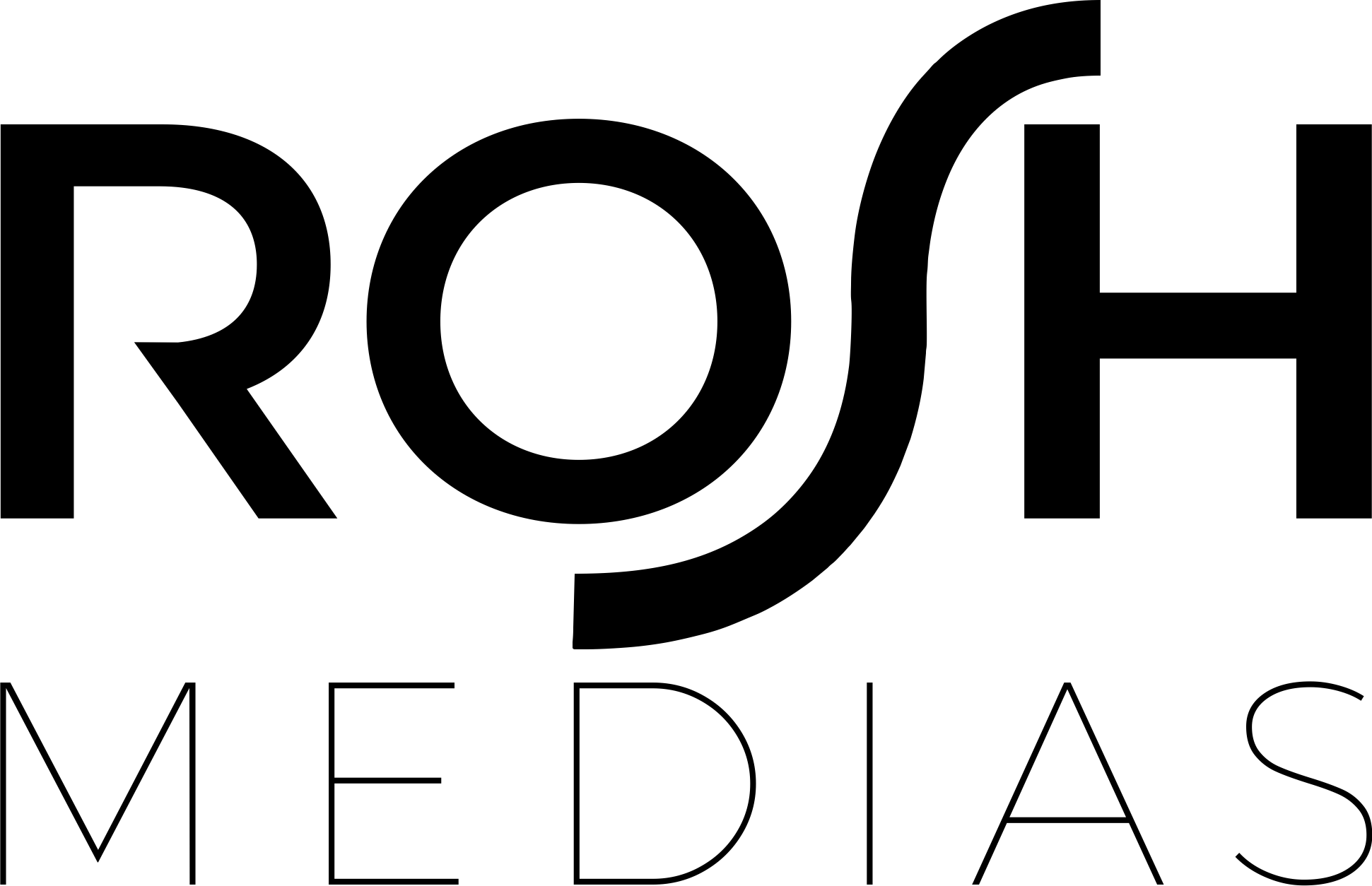 Logo_Rosh_Medias_preto